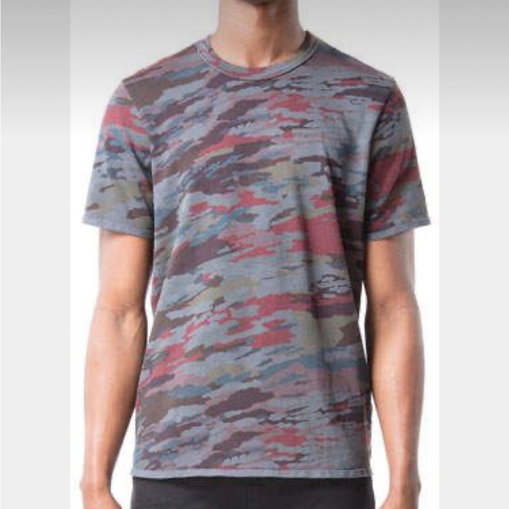 J BRAND camouflage tshirt